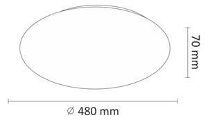 LED Stropné svietidlo LED/45W/230V 3000K/4000K/6400K