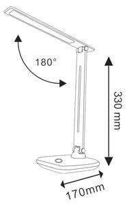 LED Stmievateľná dotyková stolná lampa VINTO LED/8W/230V biela
