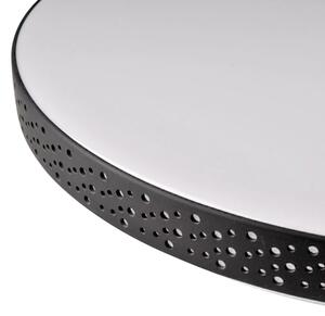 LED Kúpeľňové stropné svietidlo MOON LED/18W/230V čierna IP44