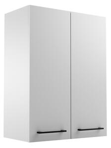 Závesná kúpeľňová skrinka LISSA, 60x80x30, biela