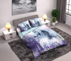 Faro Bavlnená posteľná bielizeň Jednorožec 160x200 cm