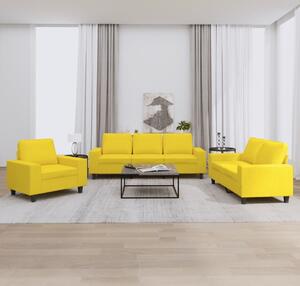 Maison Exclusive – 3-dielna sedacia súprava, svetloltá látka