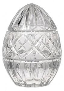 KRIŠTÁĽOVÁ NÁDOBA BOHEMIA EGG 140MM