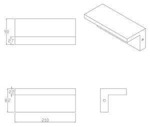 LED Vonkajšie nástenné svietidlo TESA LED/10W/230V IP54 čierna