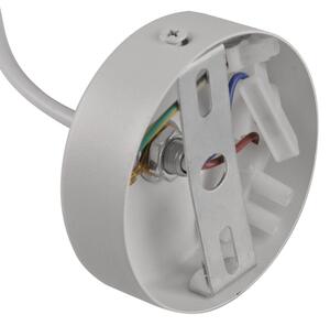 Luster na lanku BAMBOO 1xGU10/10W/230V biela