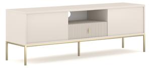Vivaldi TV stolík Maggiore 154,5 cm kašmírový/zlatý
