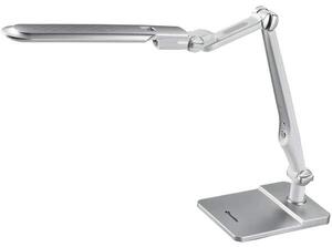 LED stmievateľná stolová lampa strieborná 600lm (LBL1207-STR)