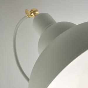 Stojacia lampa Yosra, taupe, kov, 166 cm, E27, Krémová / jantárovo žltá, Obývacia izba / jedáleň, kov, Moderný, Oblúková stojaca lampa