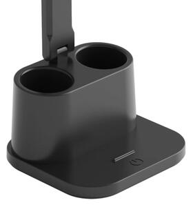 LED Stmievateľná dotyková stolná lampa BARI LED/6W/230V čierna