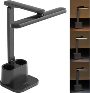 LED Stmievateľná dotyková stolná lampa BARI LED/6W/230V čierna