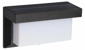 LED Solárne nástenné svietidlo so senzorom TONY LED/3,7V 1800 mAh IP44