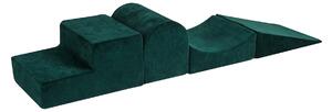 MeowBaby® penová zostava Velvet Dark green