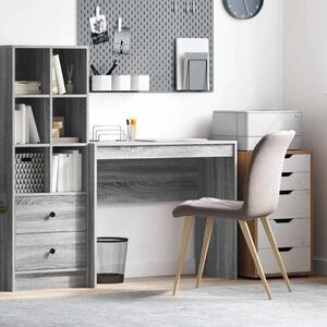 Maison Exclusive – Písací stôl Sonoma v šedej farbe 90 x 40 x 76 cm