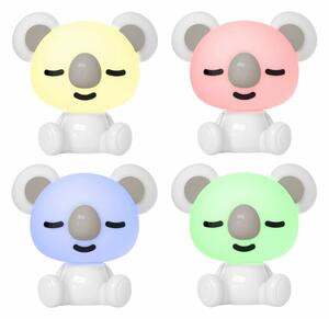 LED RGBW Stmievateľná detská nočná lampička 2,5W/230V koala biela