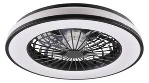 LED Stmievateľné stropné svietidlo s ventilátorom LED/48W/230V 3000-6500K + DO