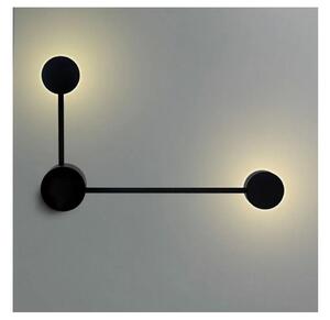 LED Nástenné svietidlo JOY 2xGX53/6W/230V čierna