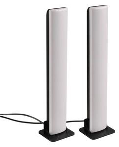 SADA 2x LED RGB Stmievateľná stolná lampa LED/5W/5V + diaľkové ovládanie