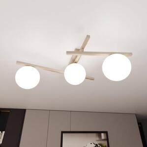 Stropné svietidlo SMART 3xE14/10W/230V béžové/biele