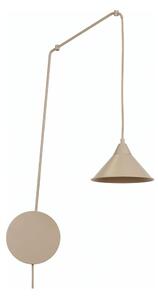 Luster na lanku ABRAMO 1xE27/15W/230V béžová