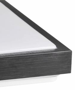 Stropné svietidlo KAZIMIERZ 2xE27/20W/230V 29,5x29,5 cm čierna
