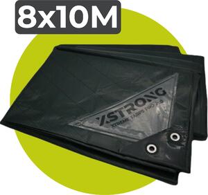 Xstrong Pro 200 plachta 8x10 zelená Vodotesná Super silná s očkami