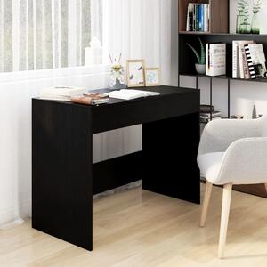 Maison Exclusive - písací stôl ierny 101x50x76,5 cm drevený materiál
