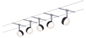 Paulmann 94457 - SADA 5xLED/4W Kompletný lankový systém CLEAR 230V