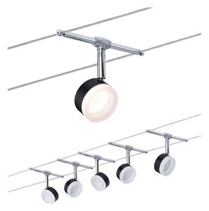 Paulmann 94457 - SADA 5xLED/4W Kompletný lankový systém CLEAR 230V