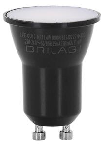 LED žiarovka MR11 GU10/4W/230V 3000K čierna - BRILAGI