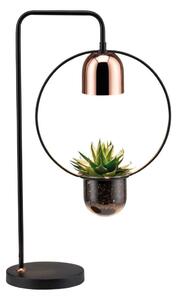 Paulmann 79746 - 1xGU10/20W Stolná lampa FANJA 230V dymová