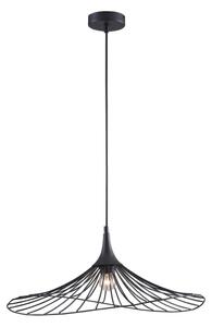 Luster na lanku ARIELLE 1xE27/20W/230V pr. 50 cm čierna