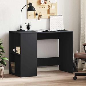Maison Exclusive - písací stôl ierny 102x50x75 cm drevený materiál