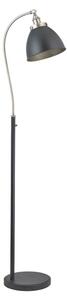 Endon 98753 - Stojacia lampa FRANKLIN 1xE27/10W/230V matný chróm/antracit