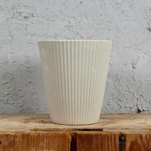 Plastový kvetináč orchid sivý Ø 12 cm