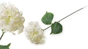 Mondex Umelá kvetina VIRIDIS HORTENSIA 73 cm biela