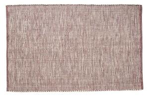 Hübsch - Poppy Rug 120x180 Burgundy/White