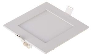 V-TAC Hranatý zapustený LED mini panel 3W ALU, Teplá biela 2500 - 3000K