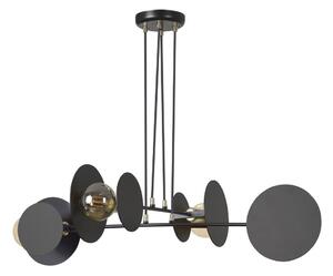Luster na lanku IDEA 4xE27/15W/230V čierna