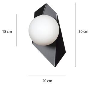 Nástenné svietidlo DRIFTON 1xE14/10W/230V čierna