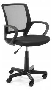 Kancelárska stolička KORAD FD-6, 53x81-93x56,5, čierna