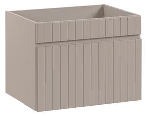 Comad Závesná skrinka pod umývadlo Iconic 60 cm kašmír