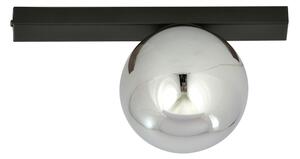 Stropné svietidlo FIT 1xE14/10W/230V čierna/šedá