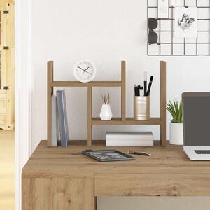 Maison Exclusive - Organizér na písací stôl Artisan z dubového dreva 34,5 x 15,5 x 35,5 cm