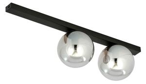 Stropné svietidlo FIT 2xE14/10W/230V čierna/šedá