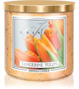 Kringle Candle Tangerine Tulips vonná sviečka 467 g