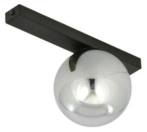 Stropné svietidlo FIT 1xE14/10W/230V čierna/šedá
