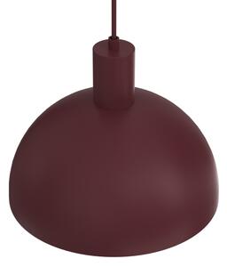 Závesný luster HANDA na lanku 1xE27/15W/230V bordový