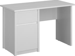 Kondela Písací stôl Erodin 1D1S/120 - biela
