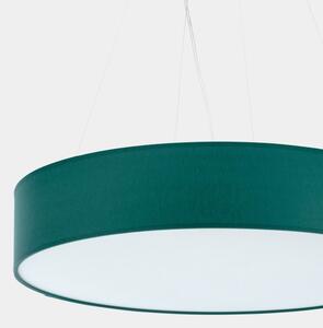 Luster na lanku RONDO 4xE27/15W/230V zelená