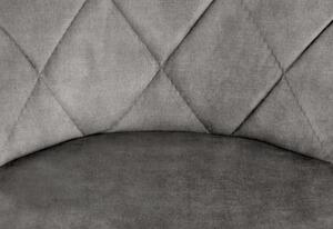 Barová stolička CHILI, 47x84-106x45, čierna